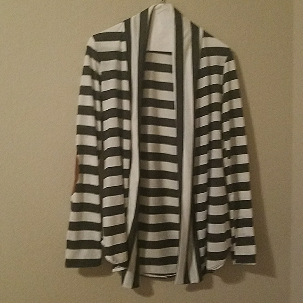 Striped cardigan